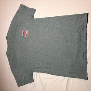 NHRA drag racing grey graphic t shirt